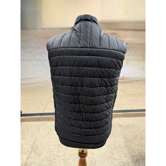 Ace Of Diamond Men's Vest Size M Black Full Zip Quilted Lined Pockets Orig $109 - Picture 2 of 7